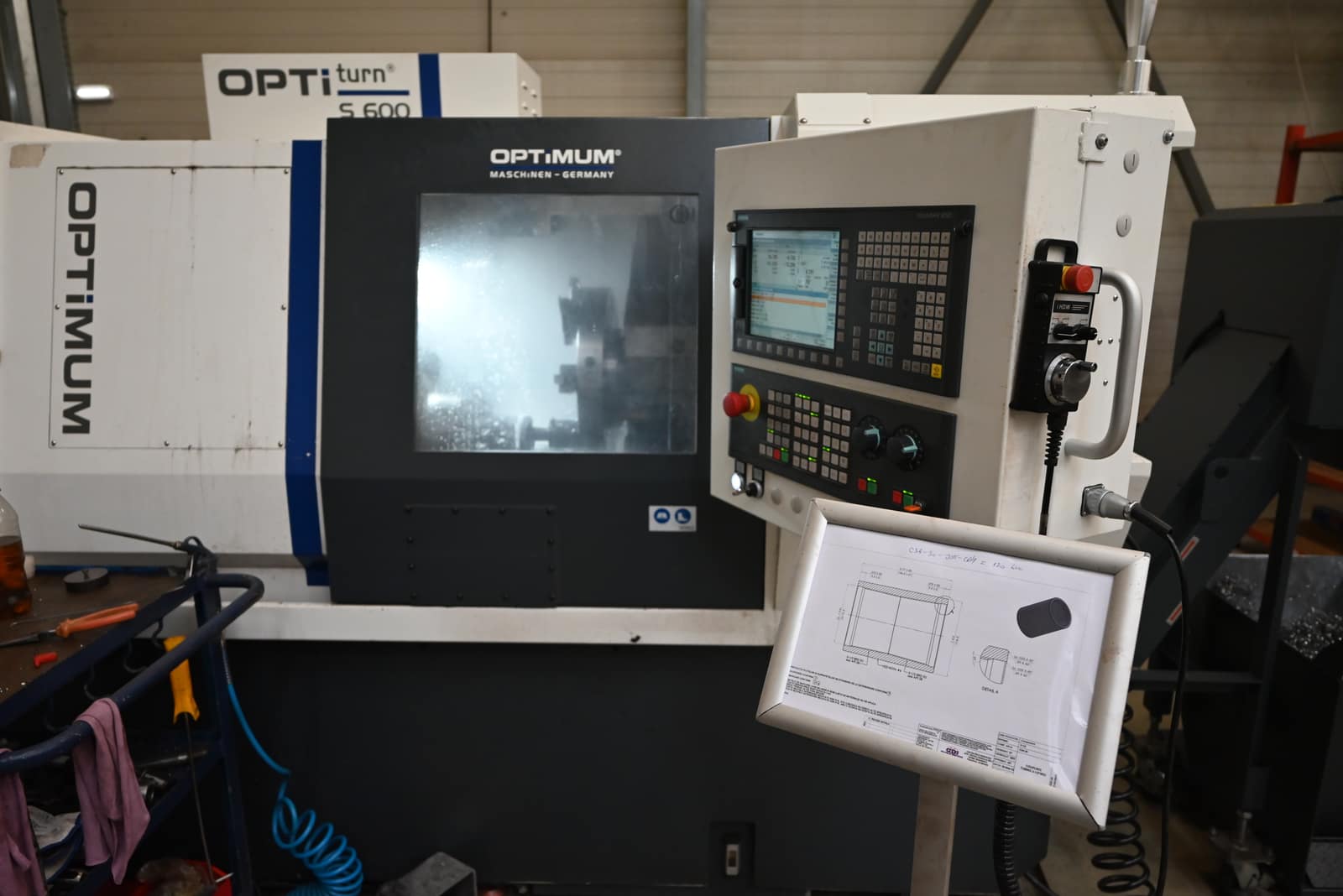 Rod pump production line